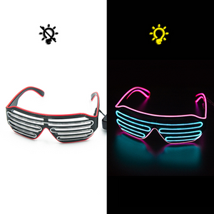 Gafas neon festivales